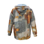 Elegant Long Sleeve Button Hooded Shirt Sweatshirt for Women | Streetwear
