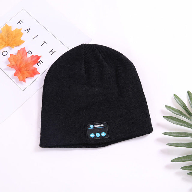 Musical Beanie Bluetooth Hat | Embroidered Cap