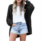 Lightweight Long-Sleeve Loose Cardigan