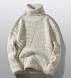 Thickened Casual High Neck Sweater for Men