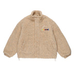 Men's Loose American Lambswool Winter Coat with Collar