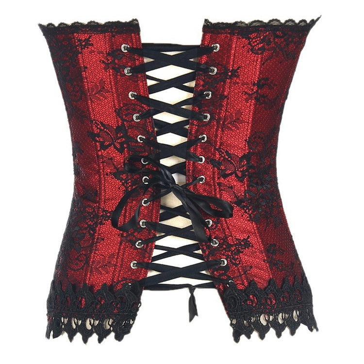 High-End Neckline Corset for Western Market