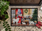Samoyed Christmas Cookies Doormat