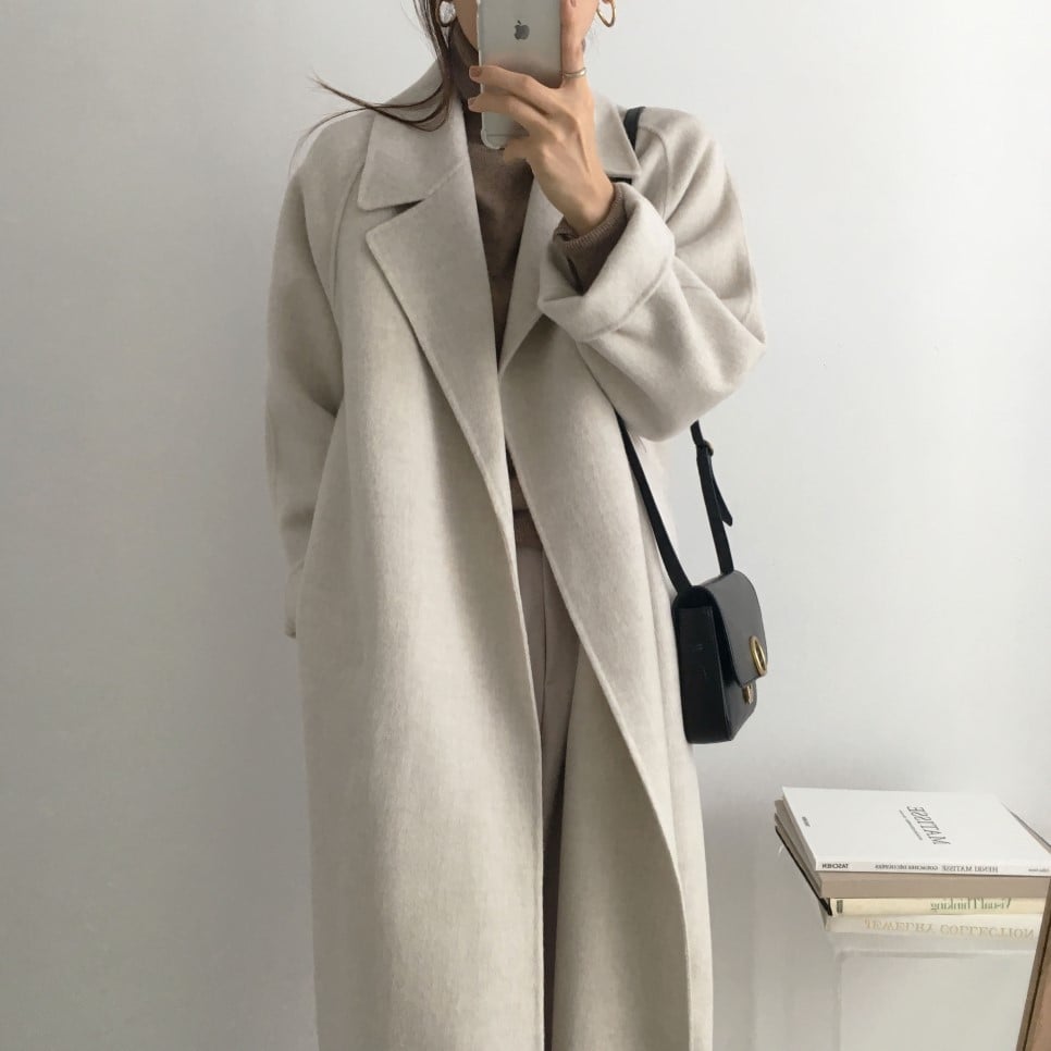 Women's Fashionable Woolen Coat