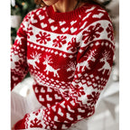 Christmas Elk Knitted Sweater