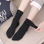 Warm Plus Fleece Socks for Women in Autumn and Winter