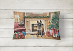 Belgian Malinois Christmas Throw Pillow