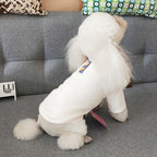 Striped Dog Sweater with Stretchy Fabric for Pets