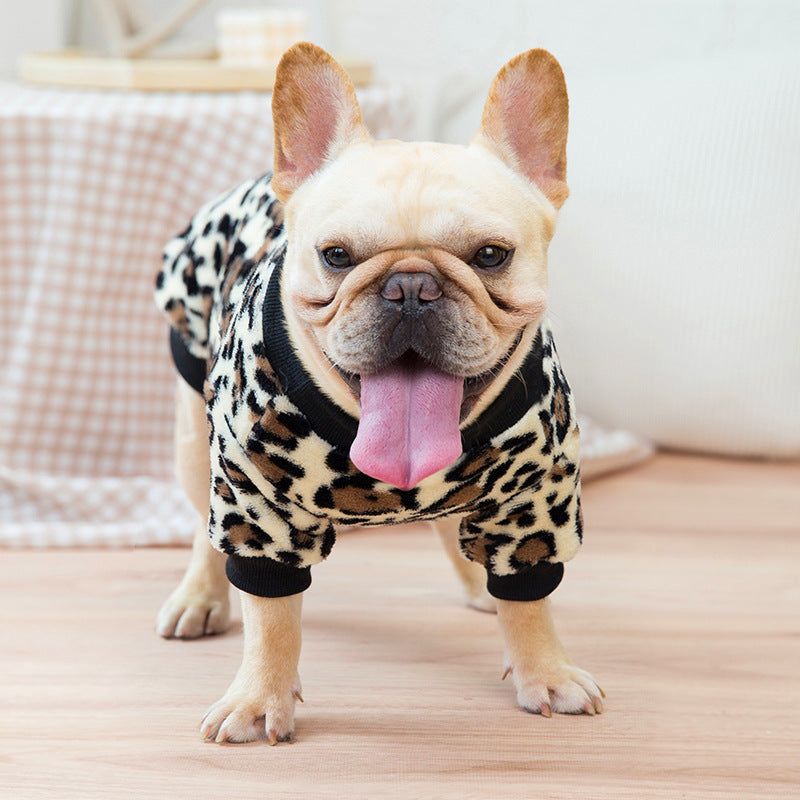 Fluffy Bullfighting Jacket for Winter Dog Wear
