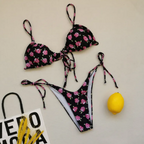 Triangle String Bikini Set
