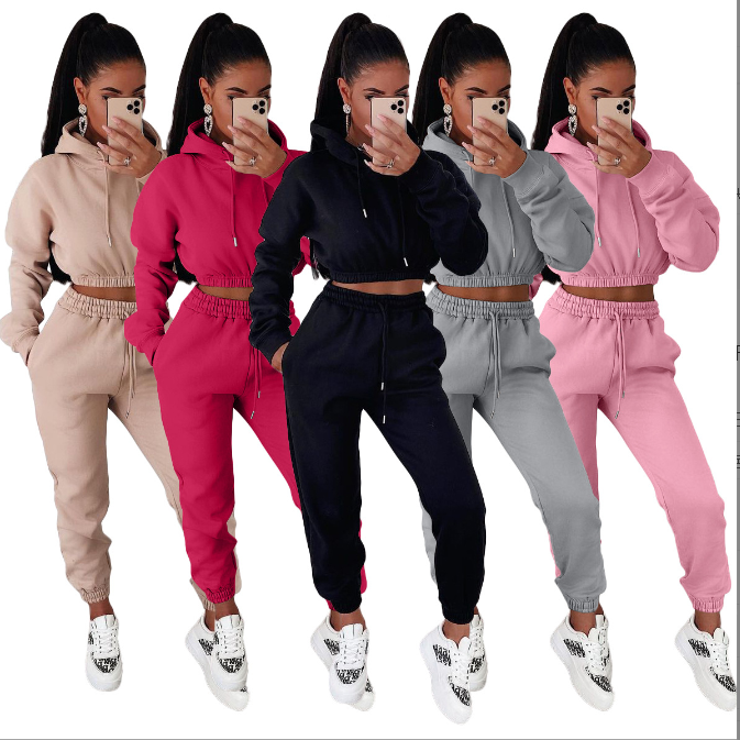Camila Hoodie Set with Fleece Lining (One Set) | Streetwear