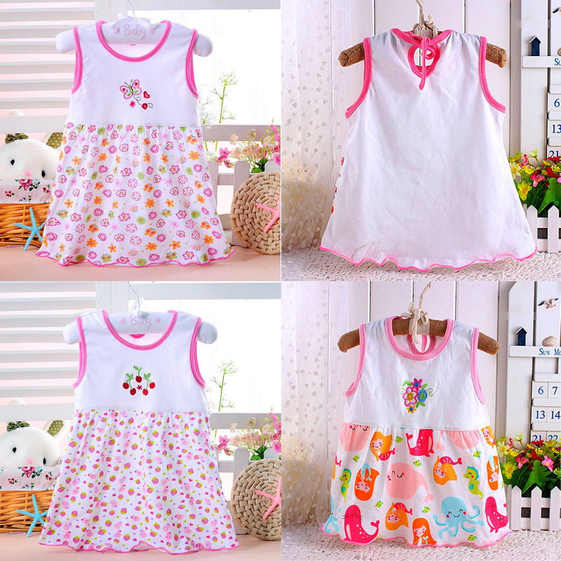 Floral Ruffled Princess Dress with Vest and Suspender Skirt