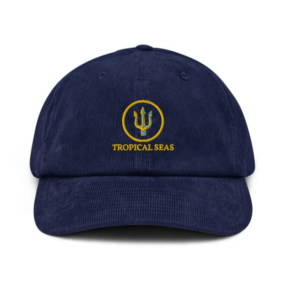 Tropical Seas Corduroy Hat | Embroidered Cap