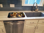 Bloodhound and Santa Claus Dish Drying Mat
