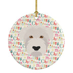 Glen of Imaal Merry Christmas Ceramic Ornament