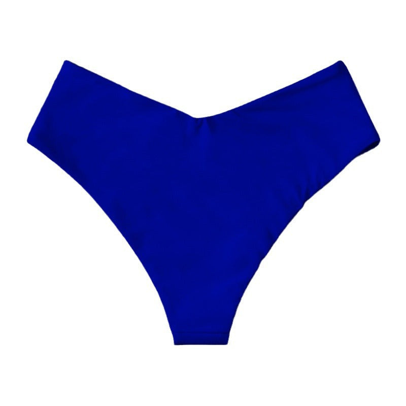 Low Waist Seamless Women's Retro Swim Bikini Shorts