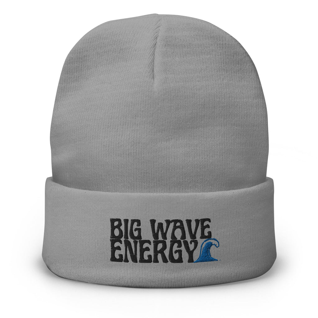 Big Wave Energy Embroidered Beanie | Embroidered Cap