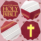 Bible Plush Throw Pillow - Christian Faith Home Decor