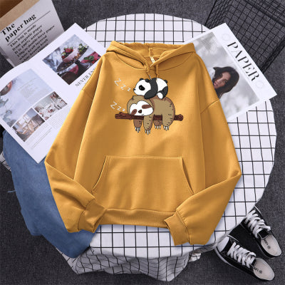 Women's Casual Pullover with Anime Print, Long Sleeve | Streetwear
