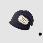Fashionable Knitted Wool Baotou Acrylic Hat | Embroidered Cap