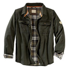 Men's Stand Collar Long Sleeve Padded Jacket