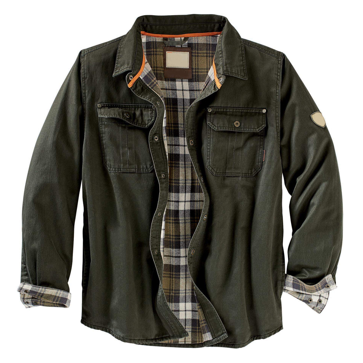 Men's Stand Collar Long Sleeve Padded Jacket