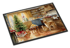 Golden Retriever Christmas Cookies Doormat