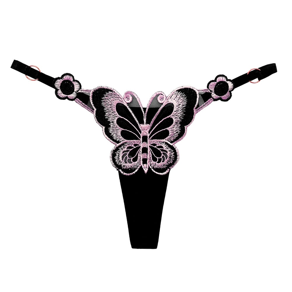 Butterfly Element Women's Low Waist Fashion Shorts