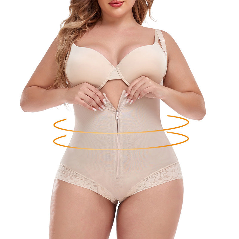 Enhanced Body-Shaping One-Piece Fitness Corset for Women