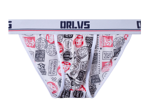 Low Rise Thong with Pouch Design