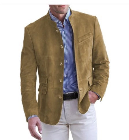 New Retro Casual Jacket for Men - European & American Style