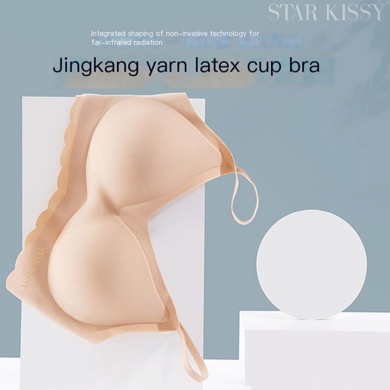 Seamless Wireless Spaghetti-Strap Bralette