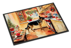 German Shepherd Christmas Cookies Doormat