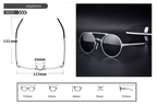 Round Steampunk Polarized Sunglasses