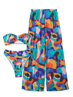 2023 Summer Women's Strapless Backless Bikini Swimsuit