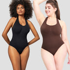 Women's Backless Bodysuit Shaping Top Plus Size
