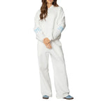Fleece Hoodie Casual Sports Two-piece Set | Streetwear