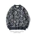 Chao Brand Full Print Couple Sweater - Korean Style