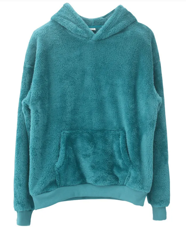 Double-sided Velvet Hoodie | Streetwear