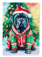 Cane Corso Christmas House Flag