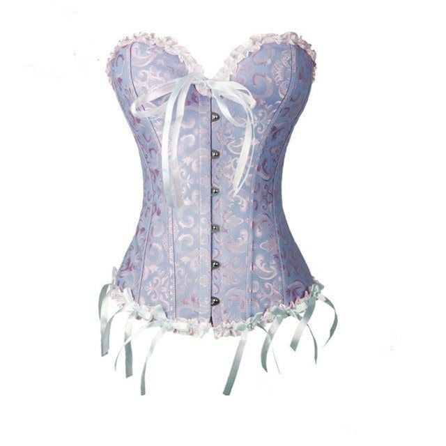 Women's Lace Corset Bustier Plus Size