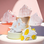 Cotton Triangle Scarf Gauze Towel for Newborns