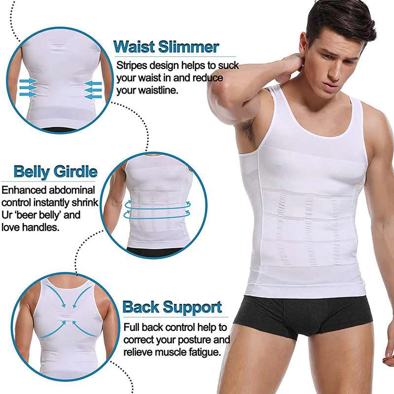 Men's Slimming Compression Tank Vest