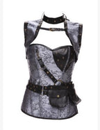 European Court Corset with Steel Bones
