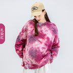 Women’s Oversized Printed Long Sleeve Sports Sweatshirt | Streetwear
