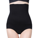 Seamless Shaping Thong with Open Crotch and Hooks