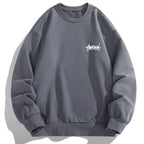 Men's Long Sleeve Round Neck Sweater Underlay T-Shirt | Streetwear