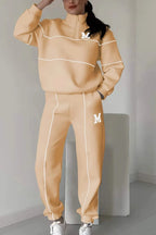 Hoodless Pullover Sweatshirt Sets | Streetwear
