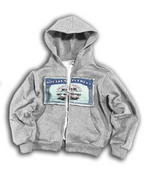 Loose Archaic Personality American Printed Hooded Long Sleeve Pullover Pocket Sweatshirt | Streetwear