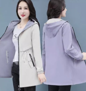 Reversible Women's Parka - Blue / Size G (One Piece)